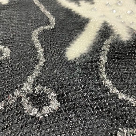 Vintage Beaded Wool Blend Sweater - Picture 6 of 6